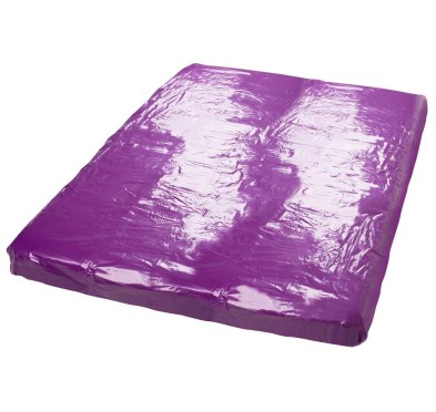 Vinyl Bed Sheet purple 200x230